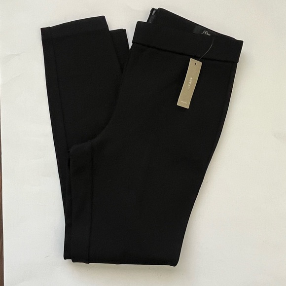 NWT J Crew any day ponte pants black medium - Picture 6 of 12